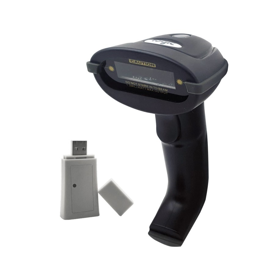 Logic LS34W Barcode Scanner 1D Wireless Dongle Tanpa Stand Ls-34W / Ls34 W / Ls-34 W