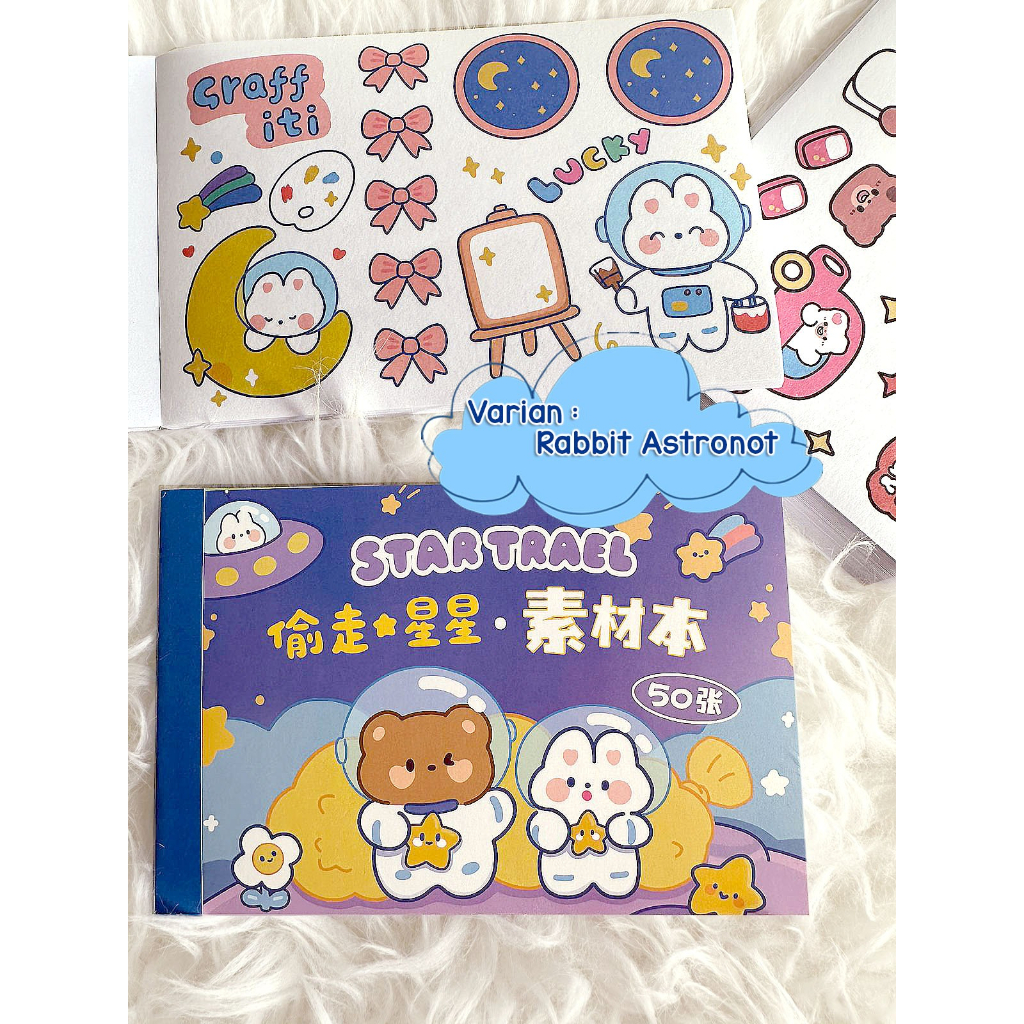 

Isi 50 Lembar Sticker Buku Deco Lucu Momo Stiker Anti Air Tumblr DIY Hp Stiker Motif Kartun Lucu ala