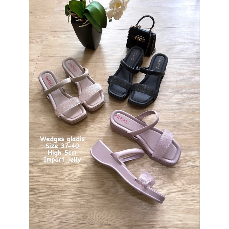 GJAZ SANDAL WEDGES WANITA HITZ GLADIS