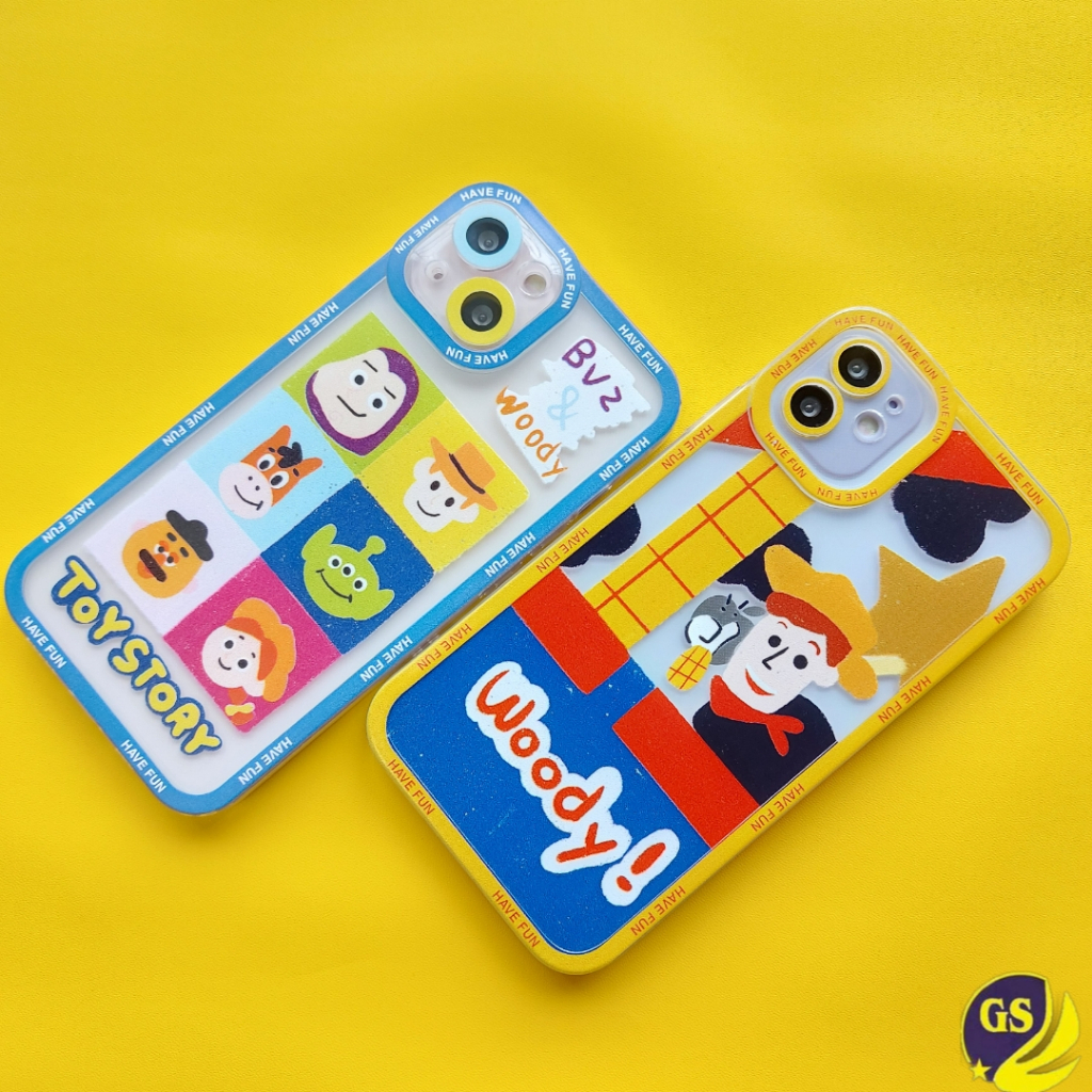 Soft Case Toy Story iPhone  7 8 SE 2020 7+ 8+ PLUS X XS MAX XR 11 12 13 PRO MAX MINI