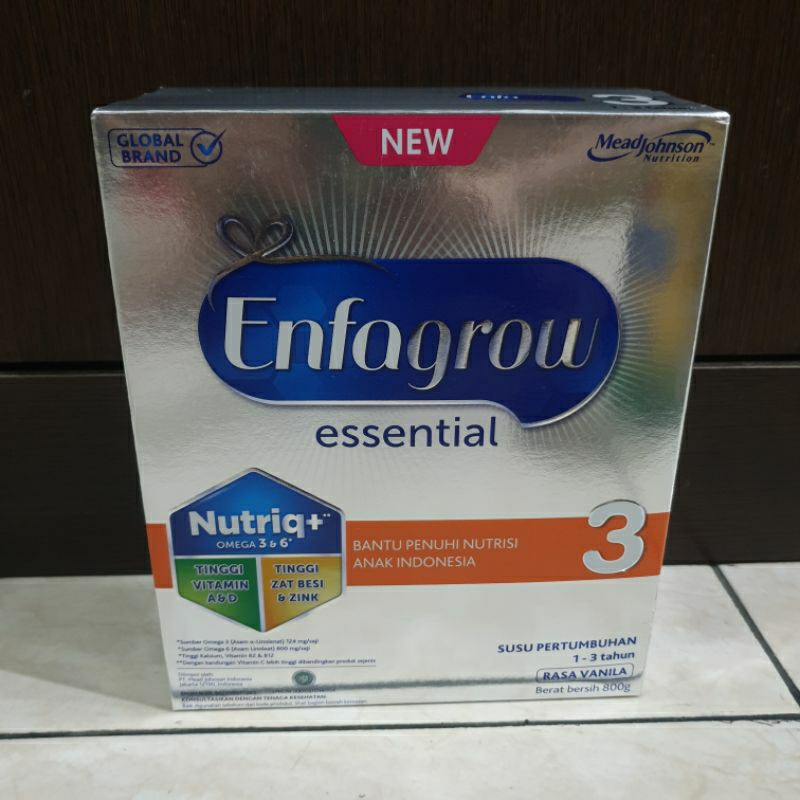 Susu Enfagrow Essential 3 800gr