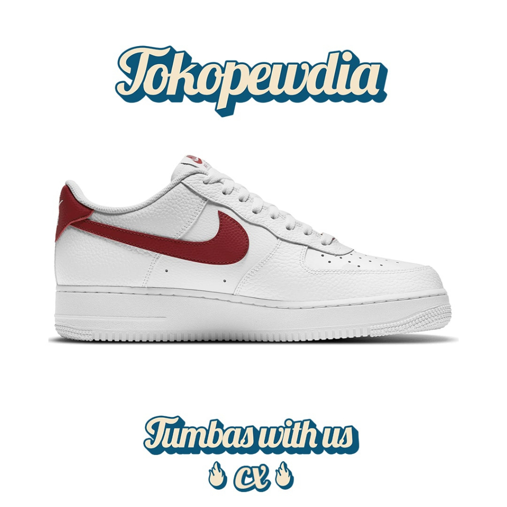 Nike Air Force 1 '07 White Team Red