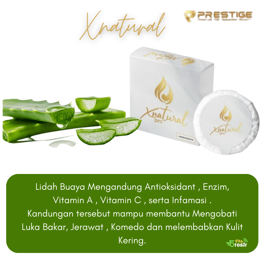 Sabun Kecantikan Xnatural Pro / Sabun Prestige / Sabun Wajah / Sabun Jerawat / Sabun Komedo / Sabun Kulit Kering / Sabun Pelembab muka