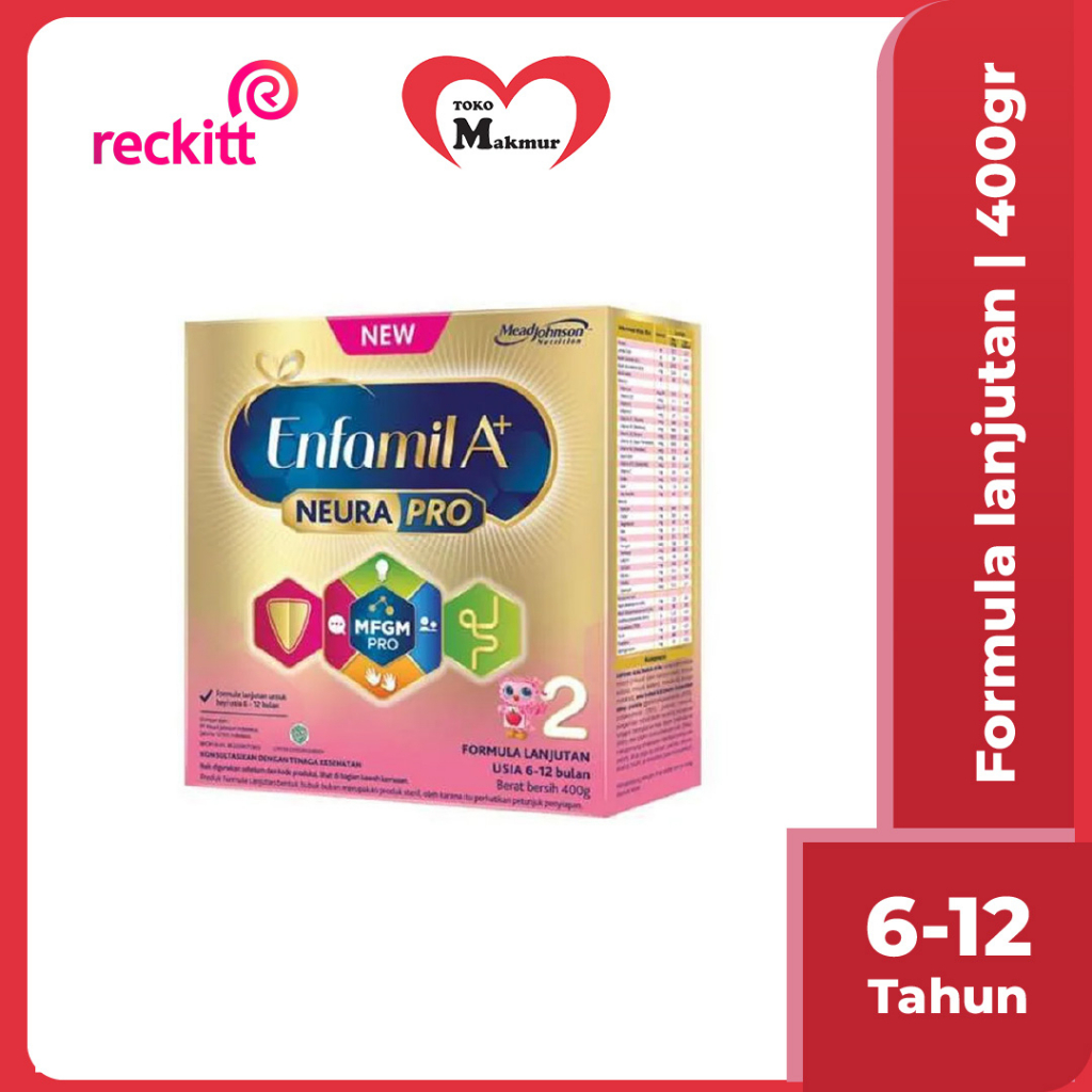 Enfamil A+ 2 400gr / Toko Makmur Online