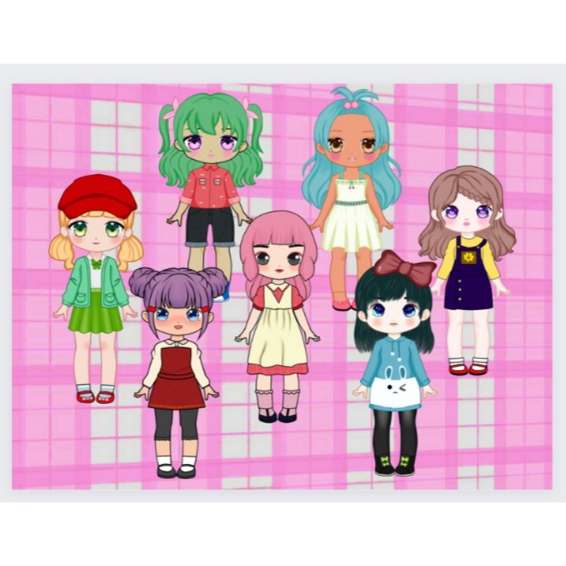 PAPER DOLL//BP BPAN//MAINAN ORANG ORANGAN//MAINAN KERTAS