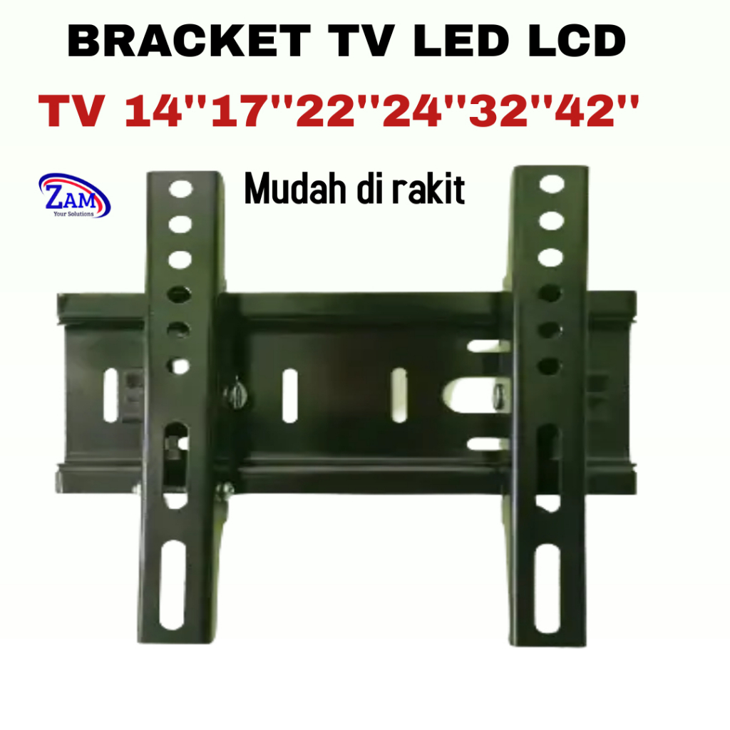 Bracket Tv Cocok Semua TV 17 , 24 , 32 , 42 inchi Breket Polytron Samsung shrap LG coocaa Aqua Berak