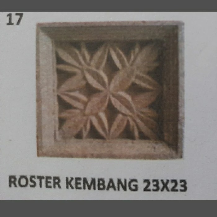 Roster/Roster beton/Roster Minimalis/Roster Bogor/roster kembang 23×23