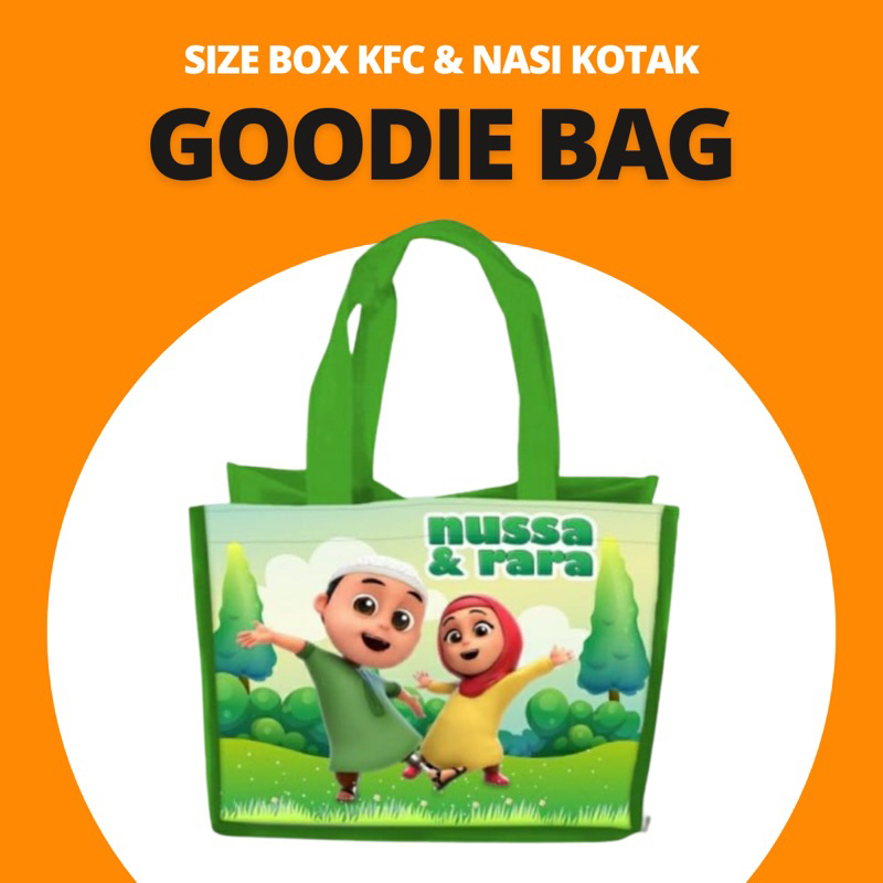 

Tas Ulang Tahun Goodie Bag Ultah Aqiqah Tasyakuran Nusa Rara custom nama Foto