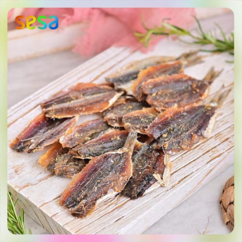 

Dendeng manis ikan japuh 250 gram kering mentah enak fresh tanpa pengawer gurih renyah nagih makanan laut seafood