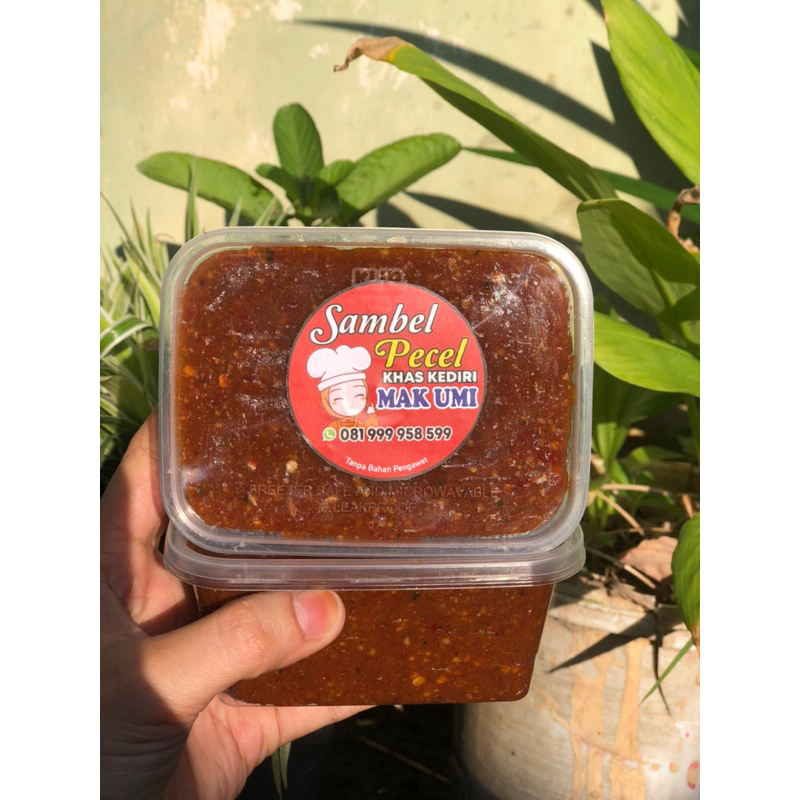 

SAMBEL PECEL MAK UMI 300Gram / SAMBEL PECEL KHAS KEDIRI MAK UMI / SAMBEL PECEL MAK UMI / ASLI KEDIRI RAYA MANTAP