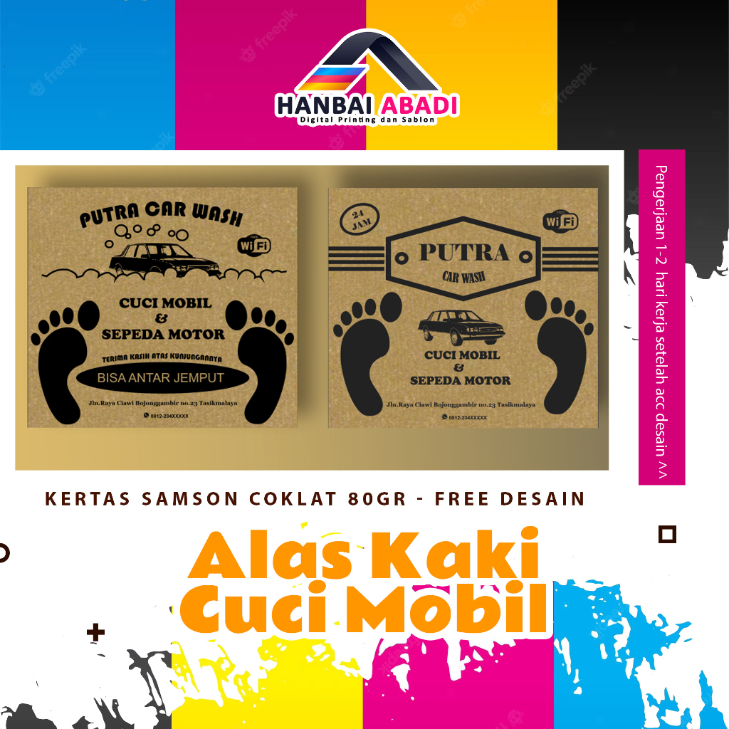 

[HANBAI ABADI] Alas Kaki Cuci Mobil/ Alas Kaki Cuci Mobil Murah Surabaya
