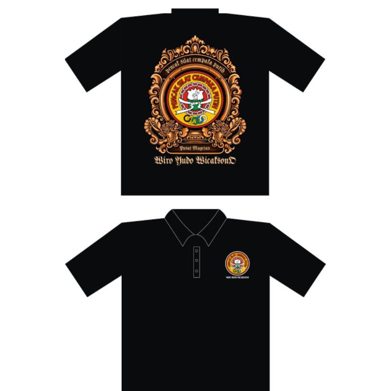 KAOS POLO KERAH BORDIR PSCP BAGUS