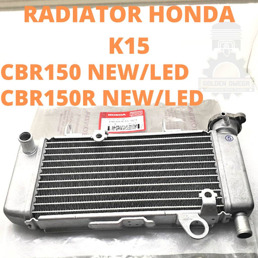 Radiator honda k15 tangki air CBR150R NEW LED CBR150 NEW OLD kualitas sangat bagus presisi pas dan a