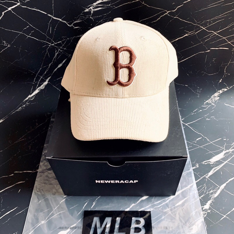 TOPI BASEBALL MLB CAP BOSTON CORDUROY CREAM