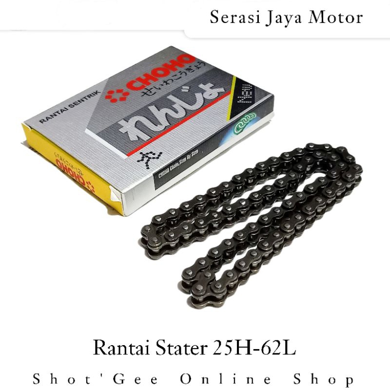 RANTAI STATER 25H-62L GRAND/SUPRA X/FIT OLD/FIT NEW/LEGENDA/REVO OLD