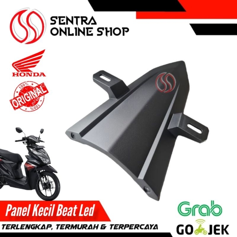 Panel tameng depan dudukan plat nomor beat led fi injeksi original