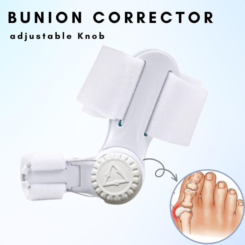 CORRECTOR BUNION PELURUS JEMPOL KAKI Adjustable Knob [BJK-P]