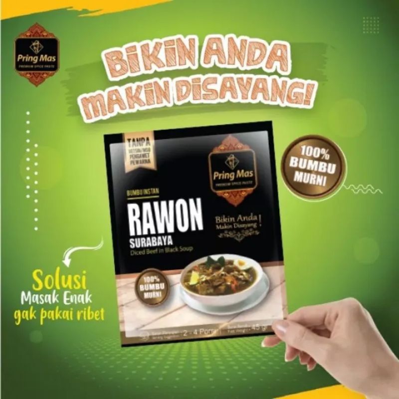 

pring mas bambu instan masakan Nusantara