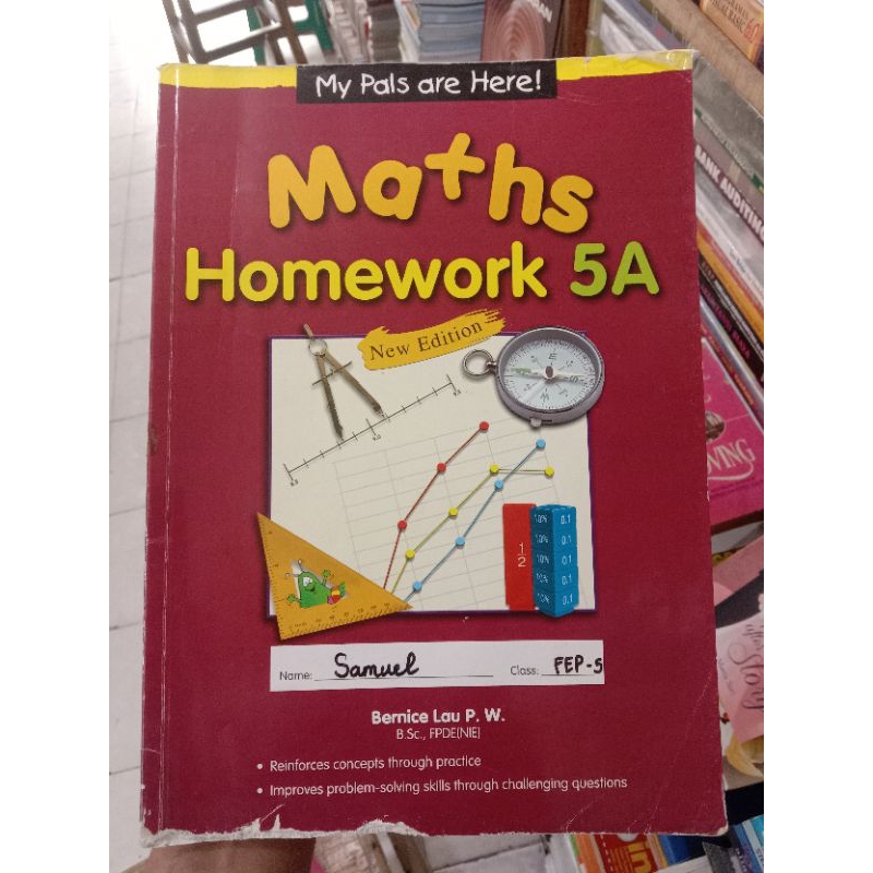 My Pals Are HereMaths 5A.Homework.