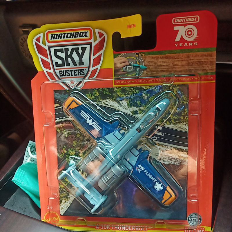 a-10a thunderbolt matchbox sky busters