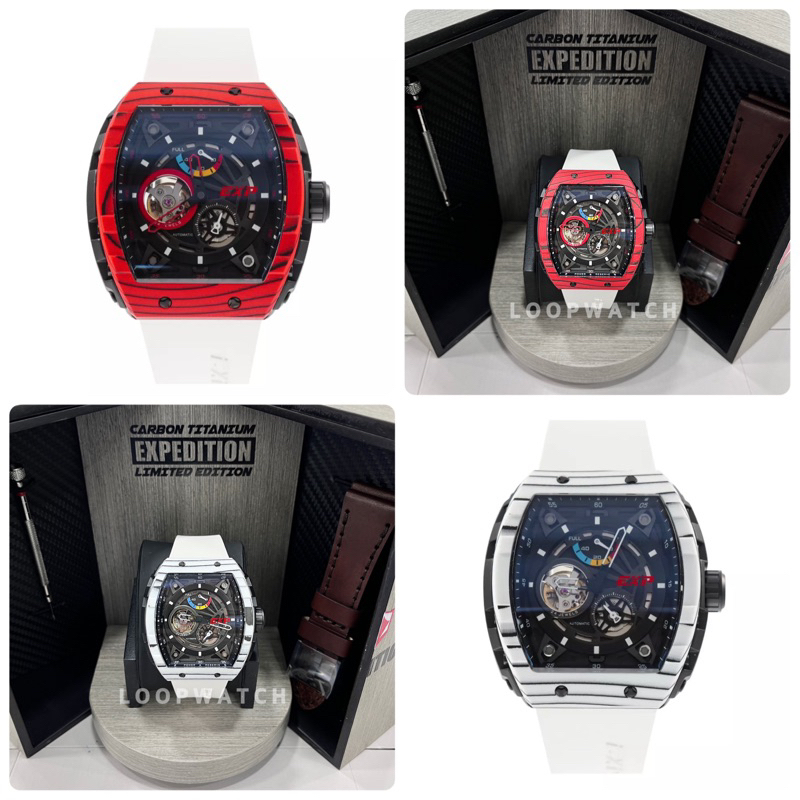 Jam tangan Pria Expedition 6782 E6782 Limited Edition CARBON