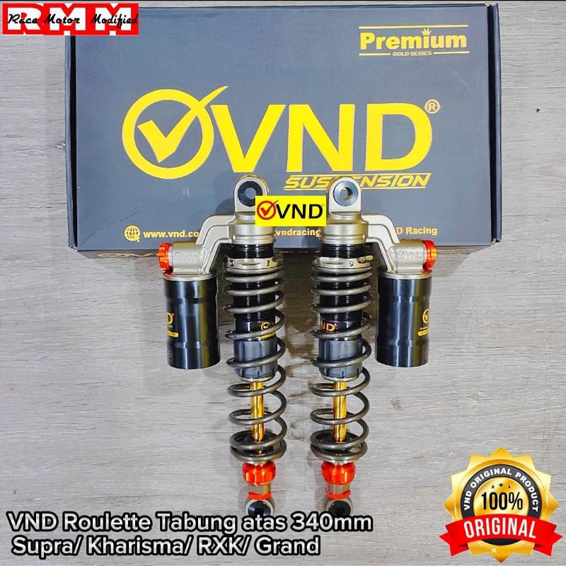 shock vnd roulette 340mm supra/rx king/kharisma