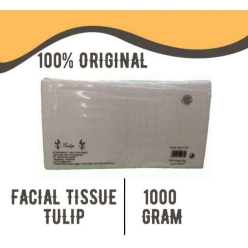 Tissue Facial  1kg 1.200 lembar halus dan lembut Good quality bahan halus &amp; lembut lgsg dr pabriknya