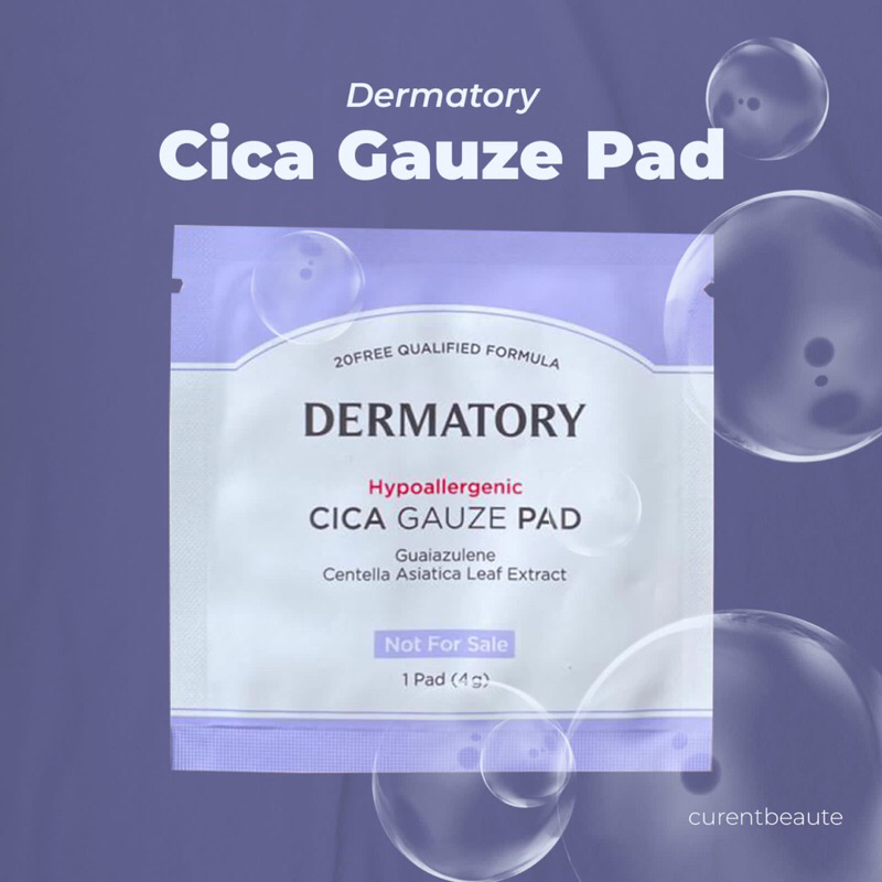DERMATORY Hypoallergenic Cica Gauze Pad