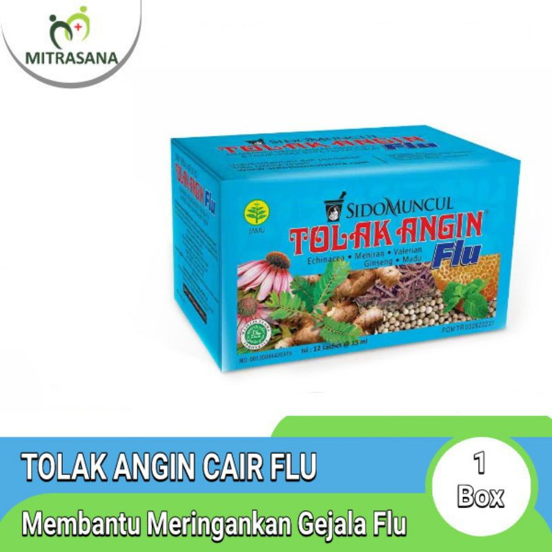 

Tolak Angin Flu Cair - Meringankan Gejala Flu