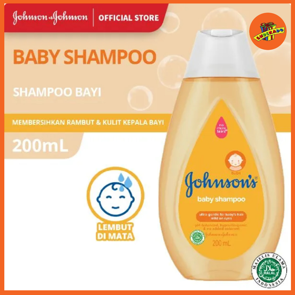 JOHNSON'S BABY SHAMPOO 200ml - Sampo Bayi