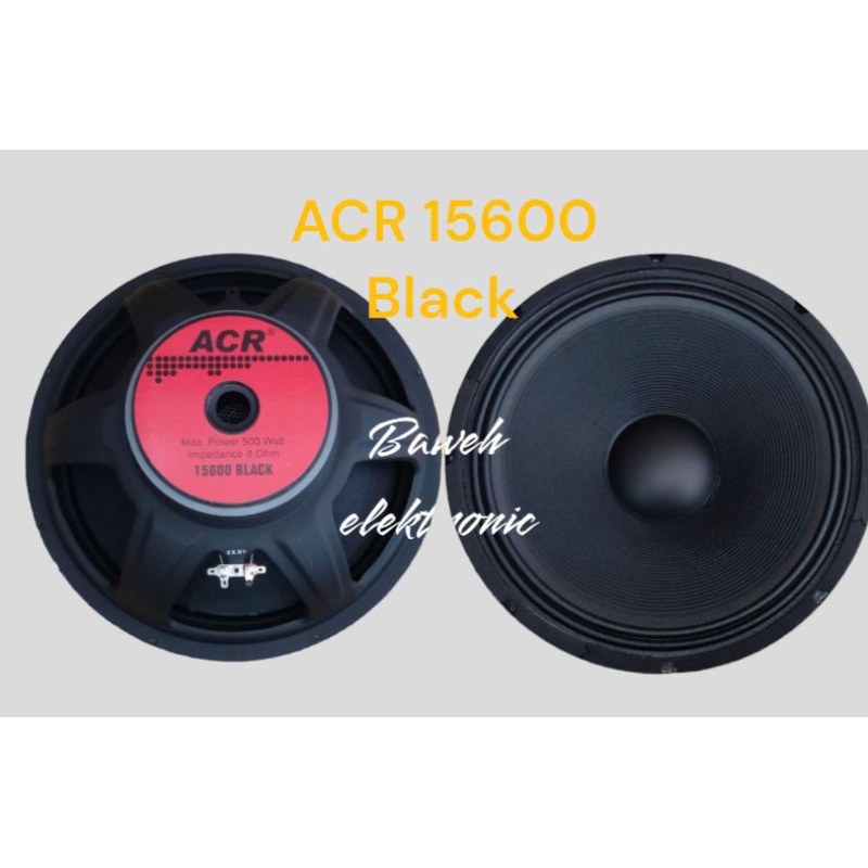 SPEAKER ACR 15600 BLACK