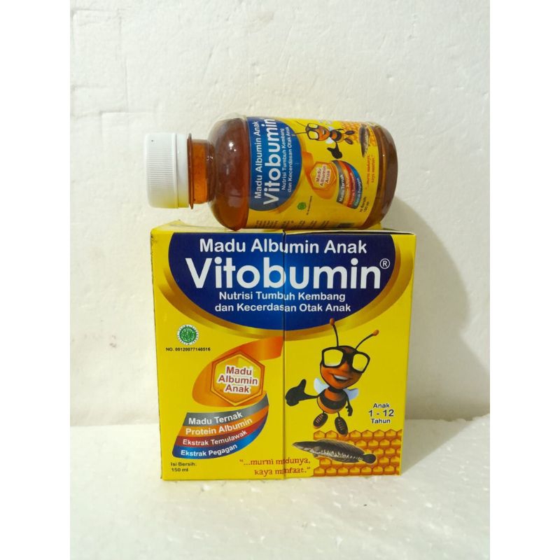 

MADU VITOBUMIN 150 gram - MADU CEGAH VIRUS. SEHAT. CERDAS DAN PINTAR