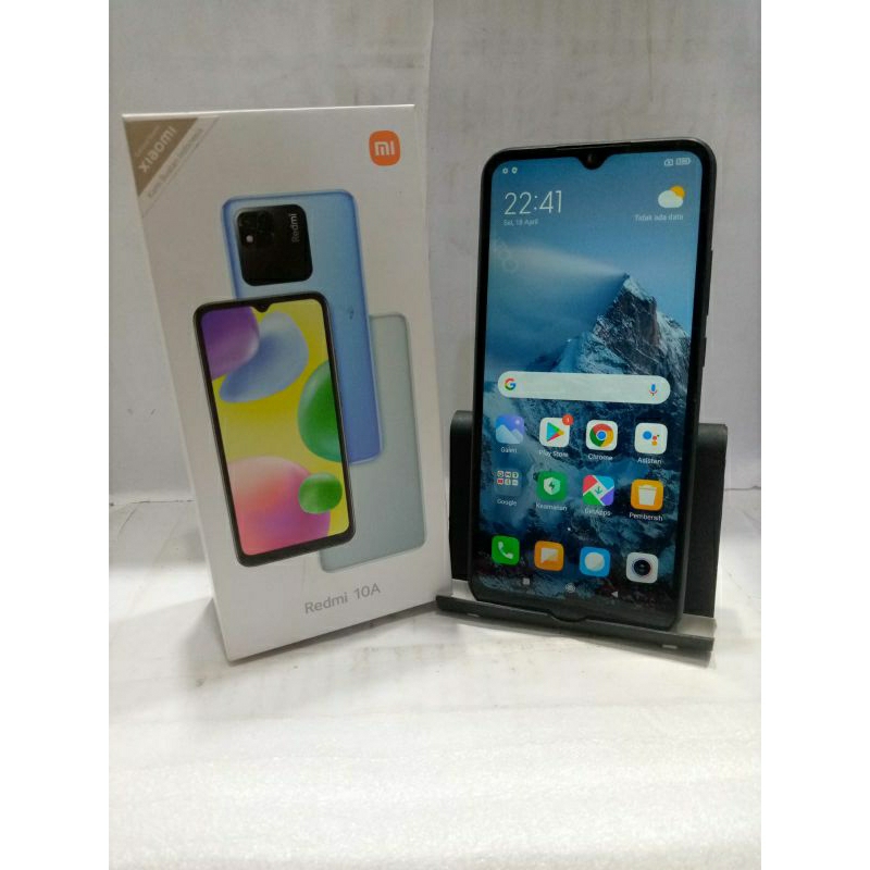 Redmi 10A 3/32 Handpone Second Bekas Resmi Original