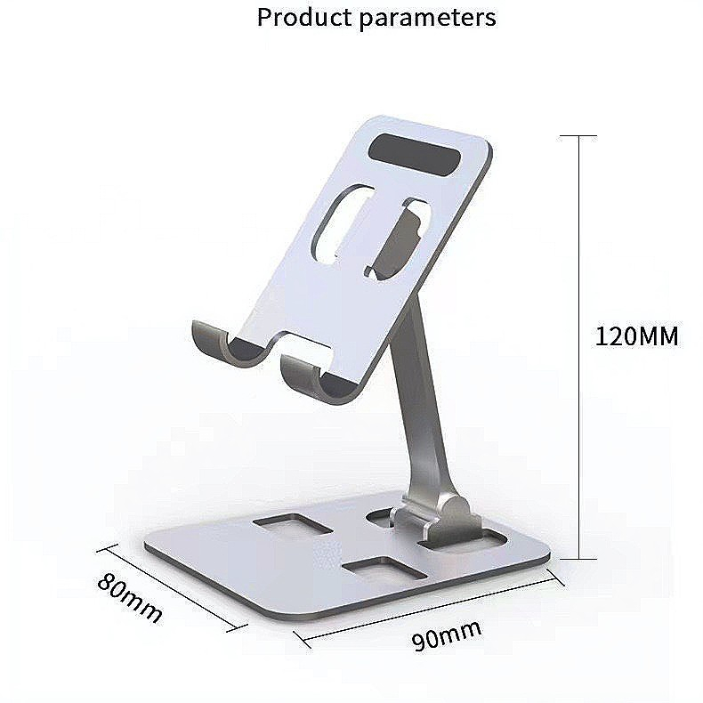 VIBOX PHONE Holder Stand HD-65 metal Full stailnless DUDUKAN HP UNIVERSAL MATERIAL PREMIUM PROMO SEN
