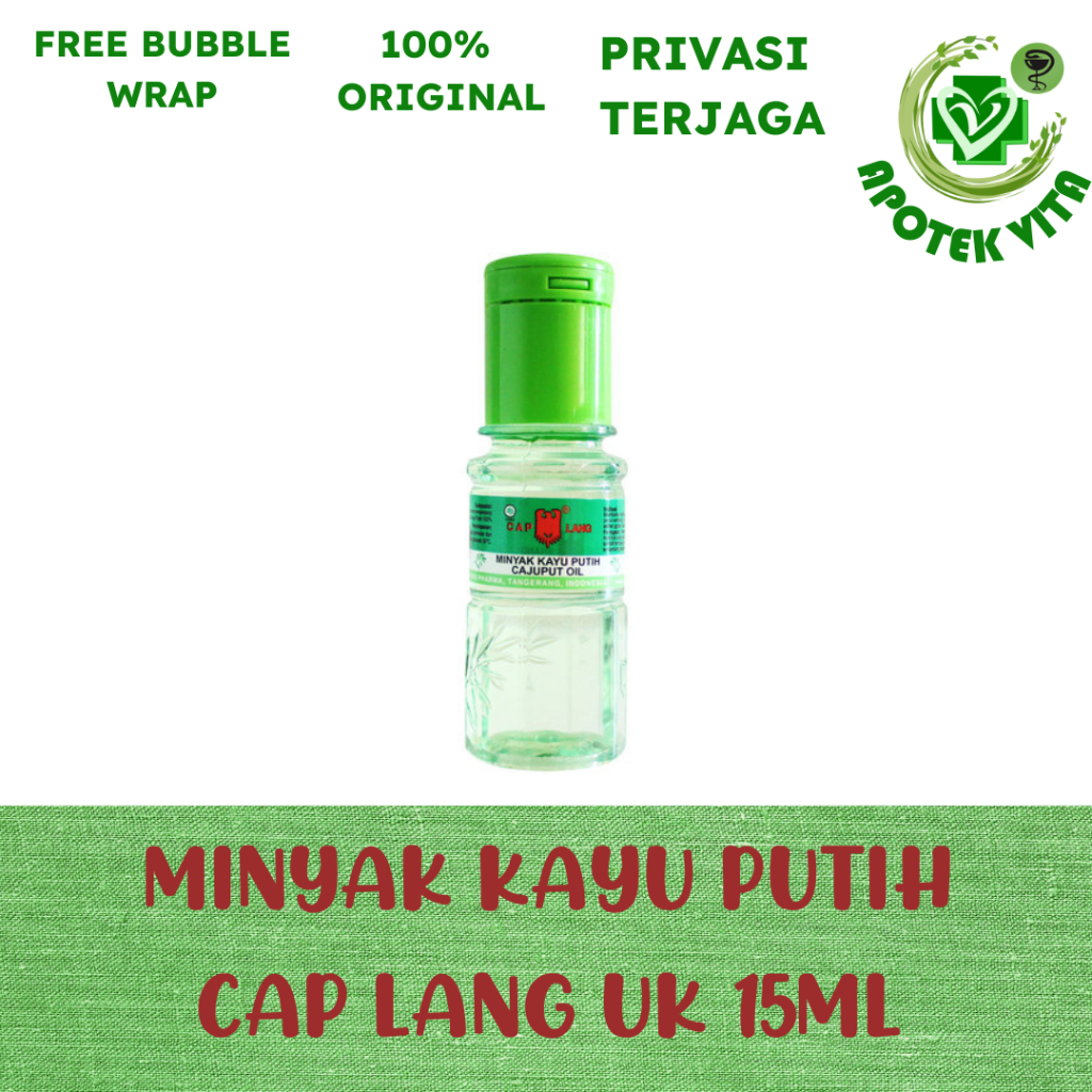 LANG MINYAK KAYU PUTIH  15ML PALING KECIL ORIGINAL