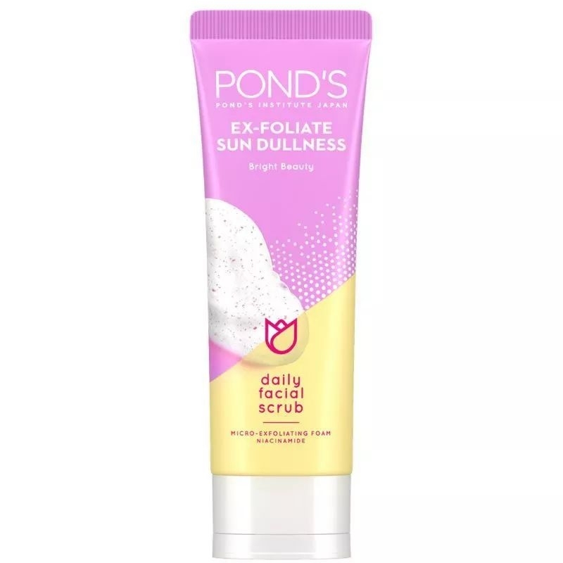 POND'S EX-FOLIATE SUN DULLNES DAILY FACIAL SCRUB 50G