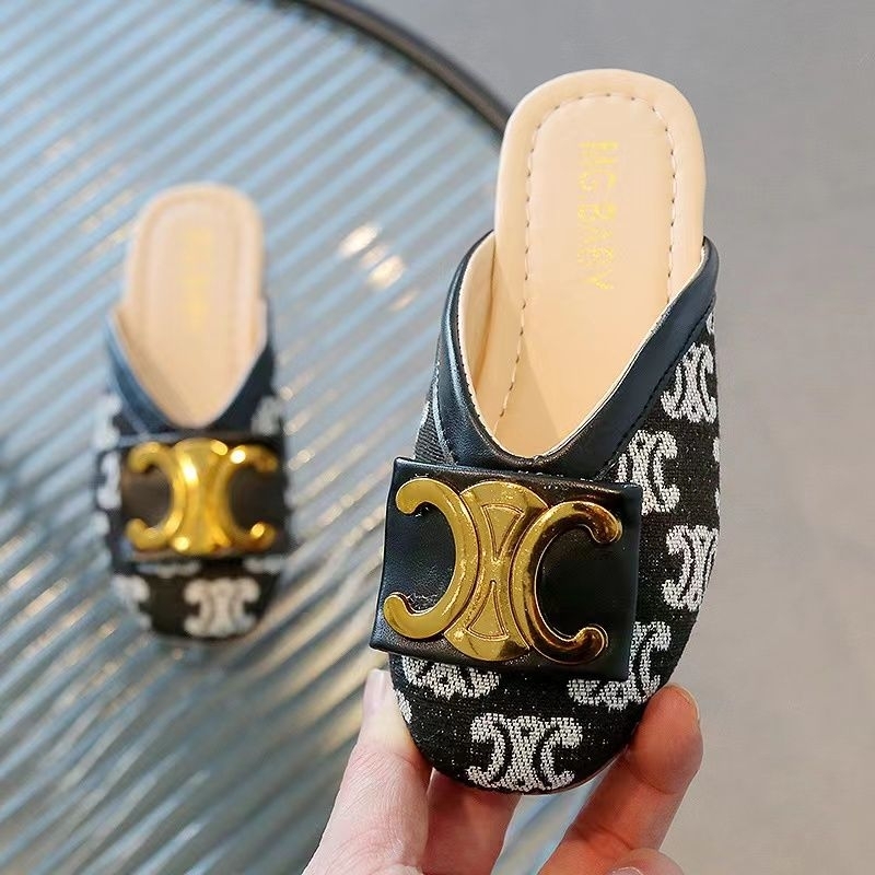 【FREE BOX IMPORT】VF612 - Sandal Slip On Anak Fashion Import