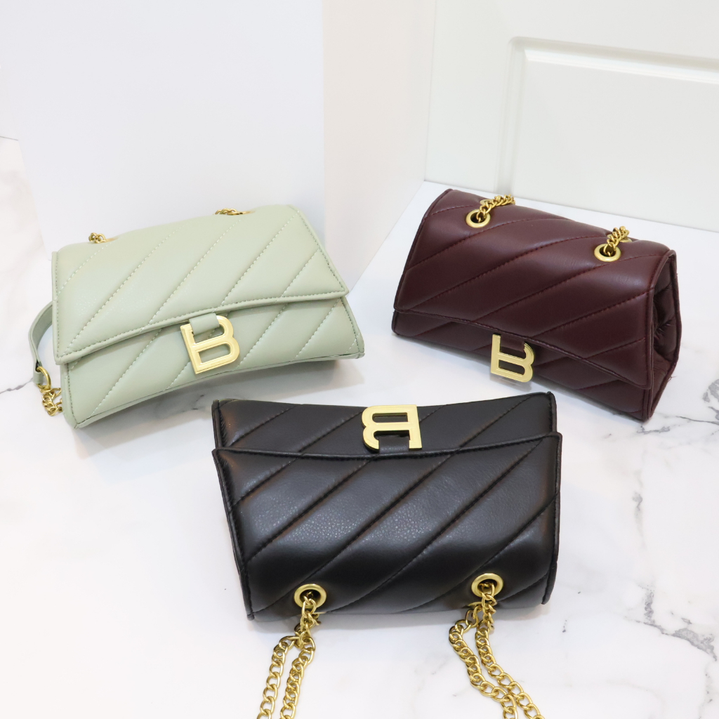 [ NEW ] Tas Wanita Balen 592833-1 + Box SNR - Size 23cm