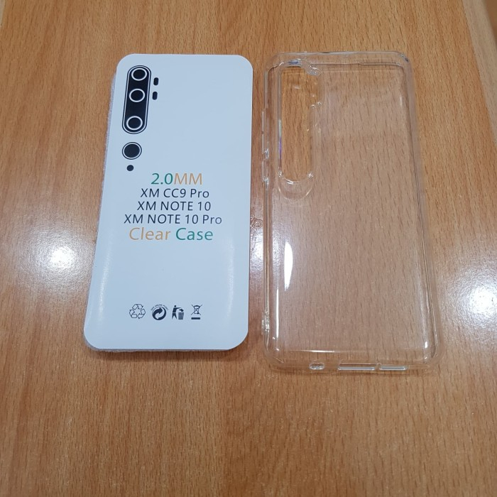 Silikon Jelly Case Bahan Tebal Bening Casing Xiaomi Mi Note 10 Pro