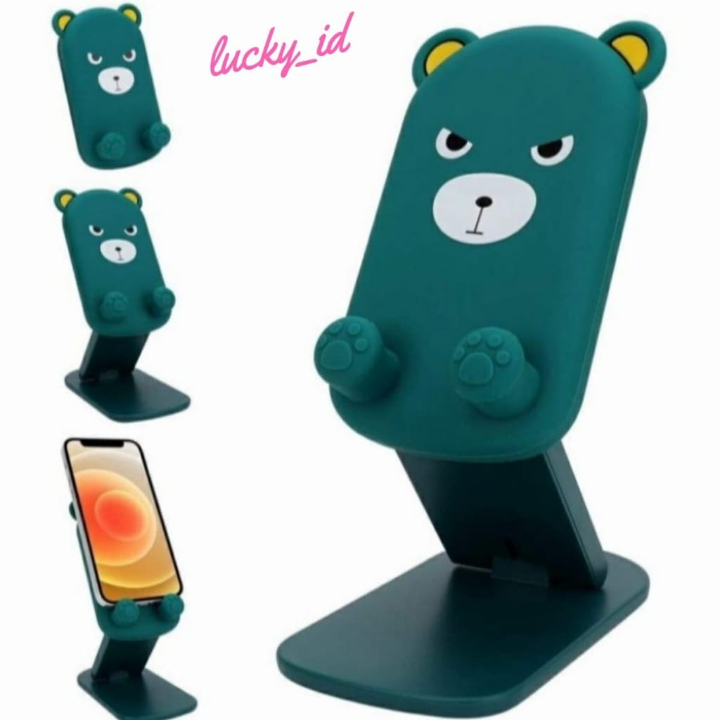 NUZ Holder Handpone HD-40 Karakter Kartun Stand HP / Tablet Lucu