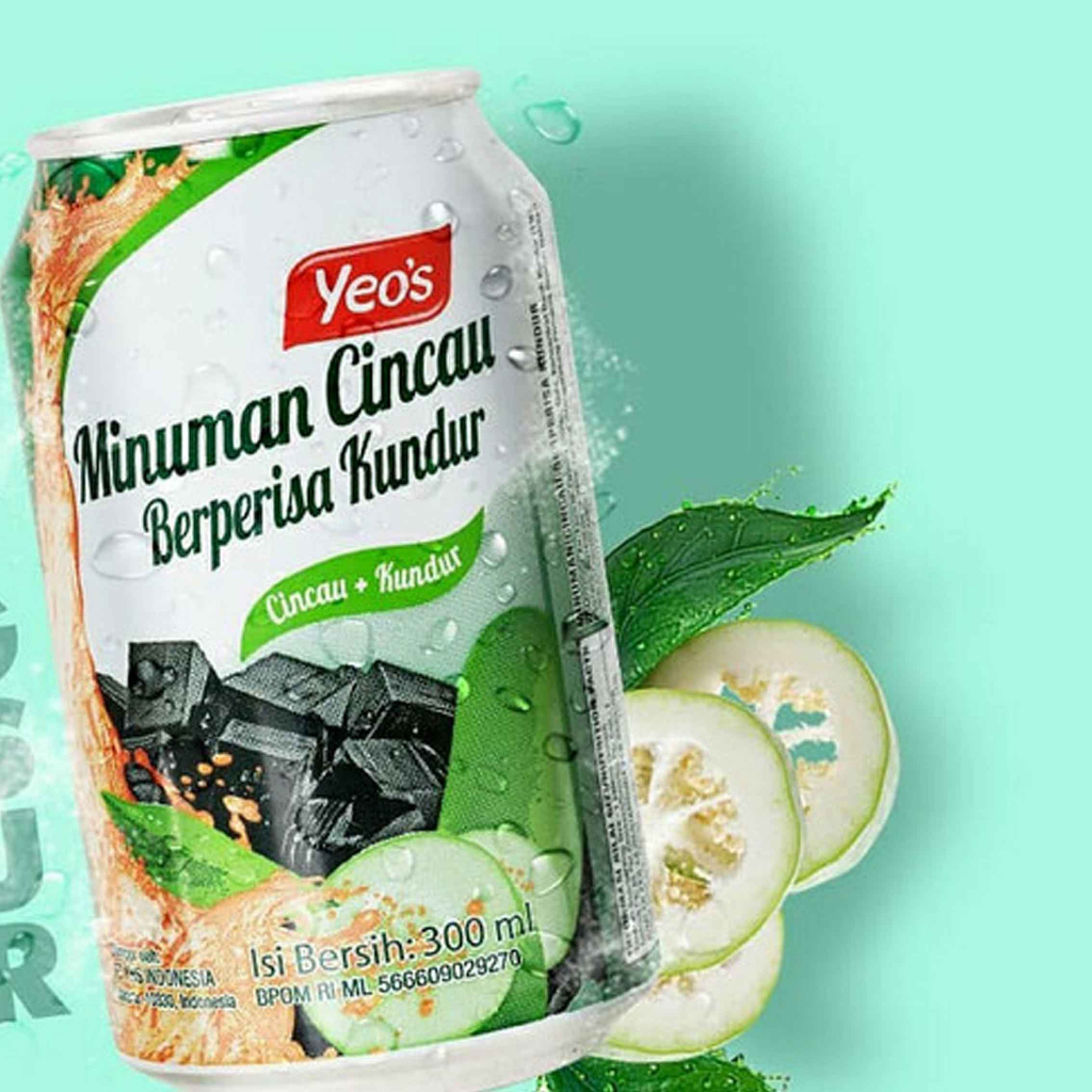 Yeos / Cincau + Kundur / Cincau / Kundur / 300ml