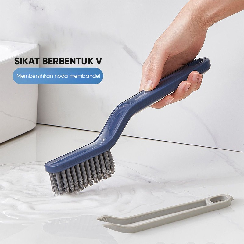 Sikat Pembersih Multifungsi Sikat Toilet/Dapur Cleaning Brush