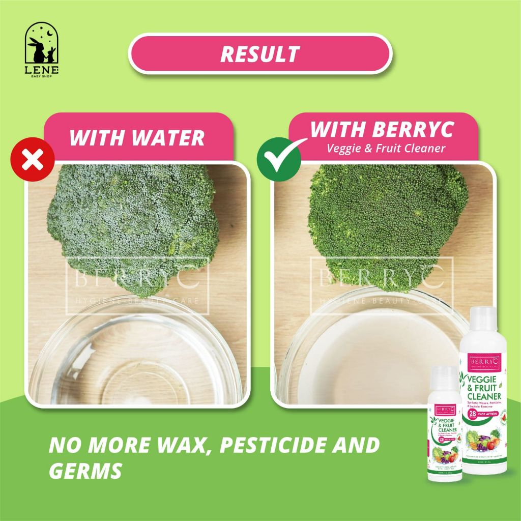 Berry C Veggie &amp; Fruit Cleaner Pencuci Buah &amp; Sayuran BerryC