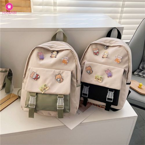 HANABI-tas ransel  THIFA + PATCH tas ransel anak tas sekolah tas jalanjalan