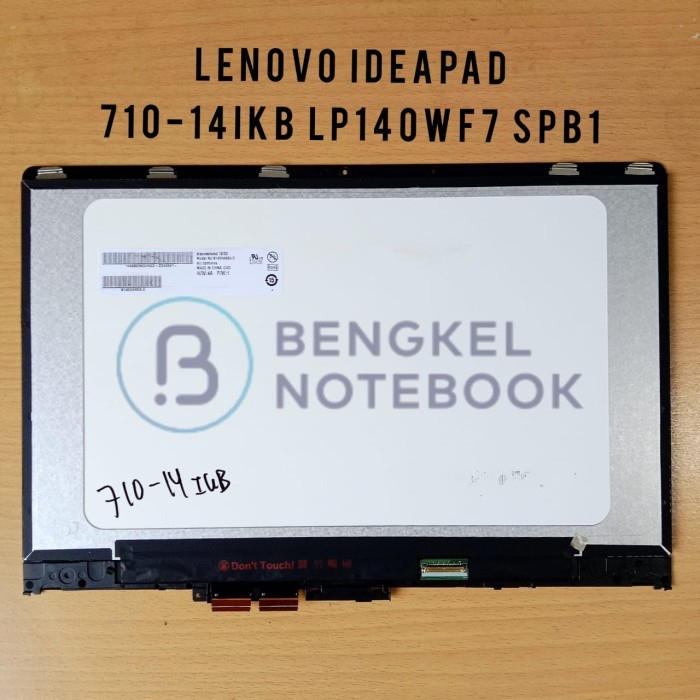 LCD Touchscreen 14.0&quot; Lenovo Ideapad 710-14IKB 710-14 710-14ISK FHD LP140WF7 SPB1