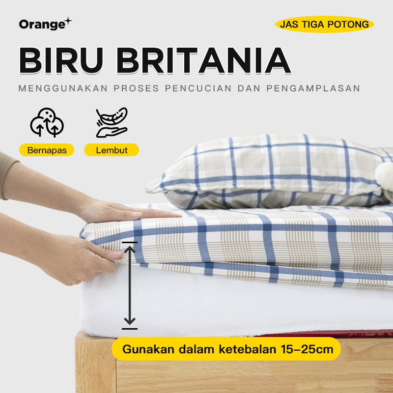 Sprei motif bahan katun halus termurah ukuran 120cm - KREASIRUMAH88