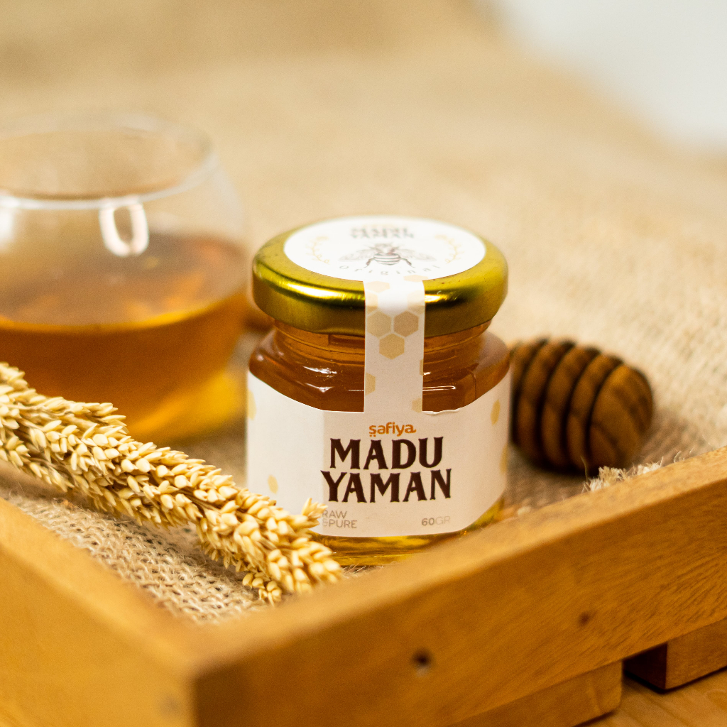 Madu Murni Yaman Marai 60 gr Raw Honey Authentic Safiya Food