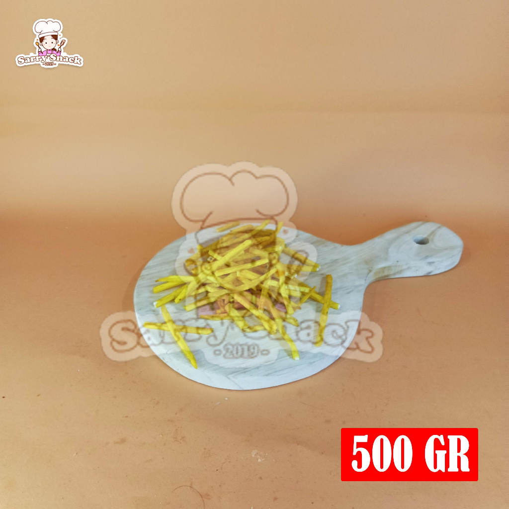 

Snack Stik Talas Gurih 500gr Grosir Renyah Empuk Higienis