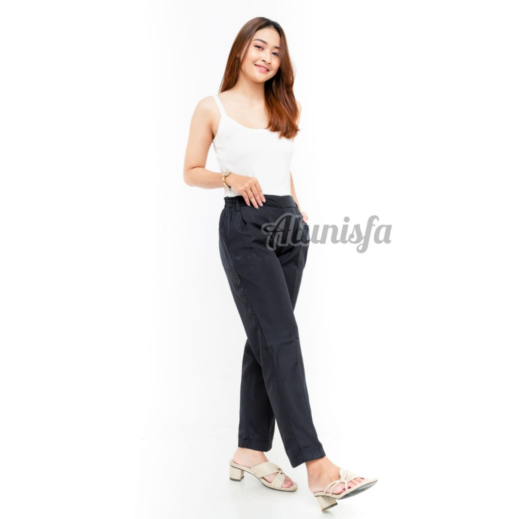 BAGGY PANTS KATUN STREET CELANA KERJA CELANA KANTOR
