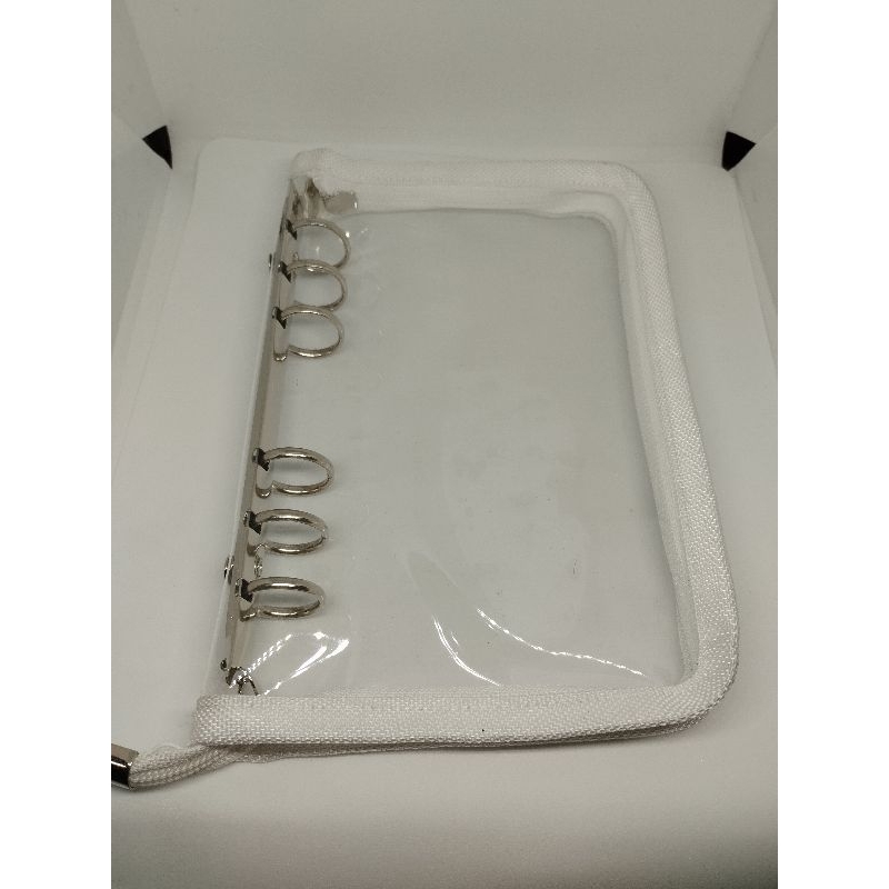 

A5 R6 Binder Resleting Zipper Binder File A5 Ring 6